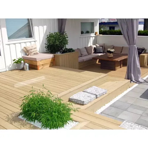 Milj Terrassebord Tradisjonelle Impregnert 7@2X