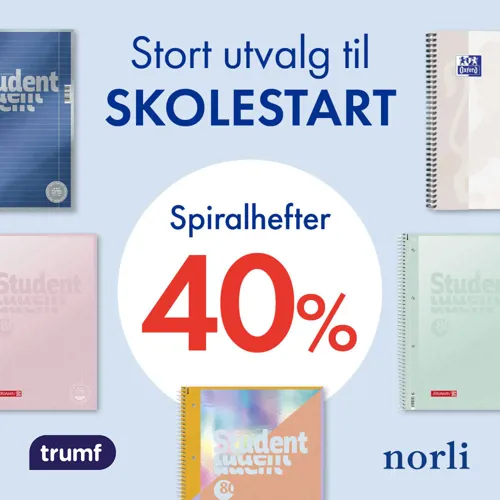 Norli 40% Spiralhefter U31 35