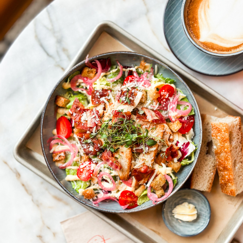 Jordbærpikene Kyllingsalat