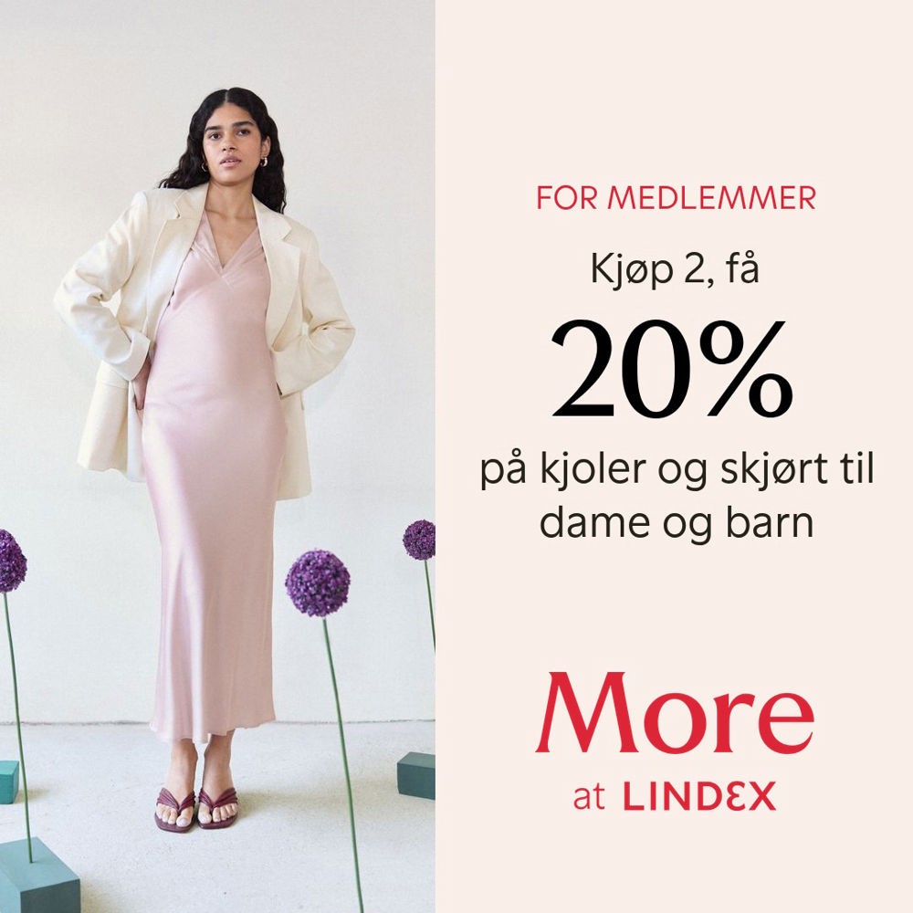 Lindex 20% Kjoler Og Skjørt 16. 19.April