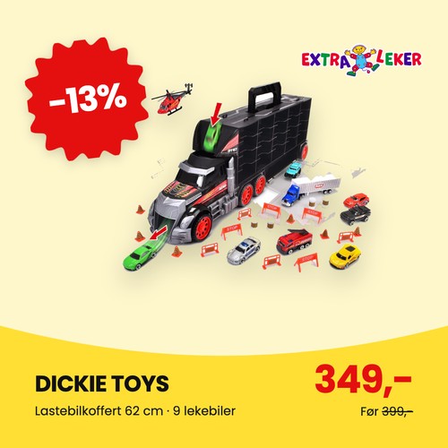 Extraleker Dickie Lastebilkoffert 13