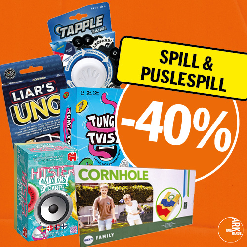 ARK 40% Spill Og Puslespill 16.Juni 26.Juli