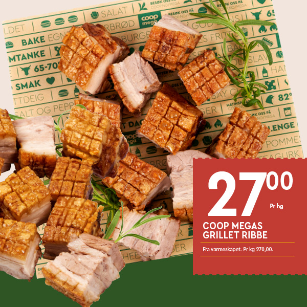 Coop Mega Grillet Ribbe U43