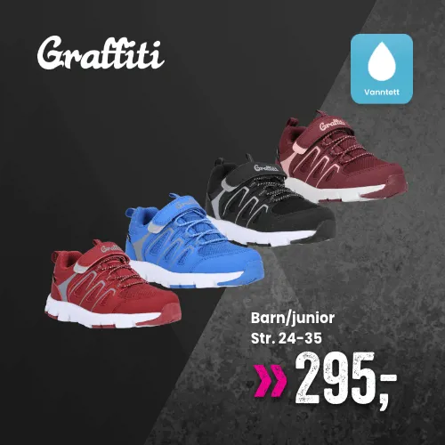 Sport Outlet Graffiti Sko Vanntett U34