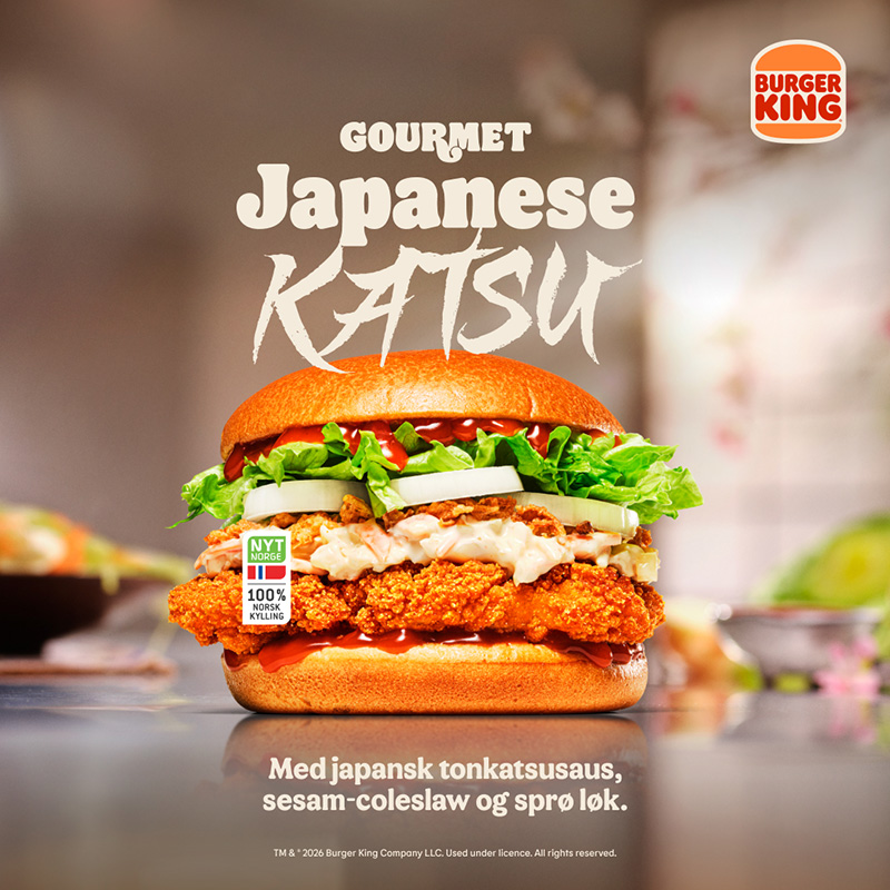 Burger King Nyhet Japanese Katsu U34