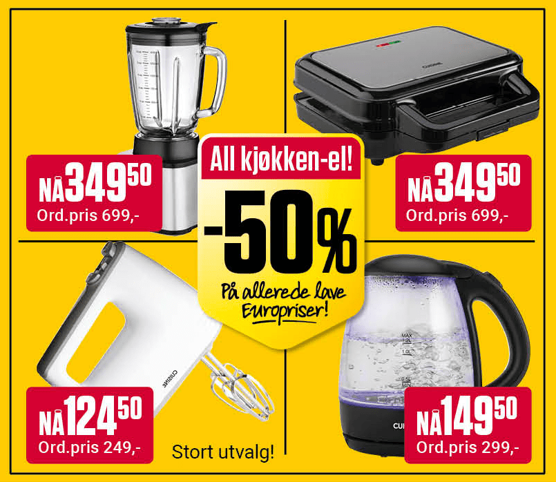 Europris Kjøkken El 50% U7