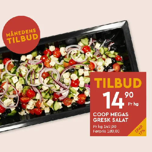 Coop Mega Gresk Salat U14