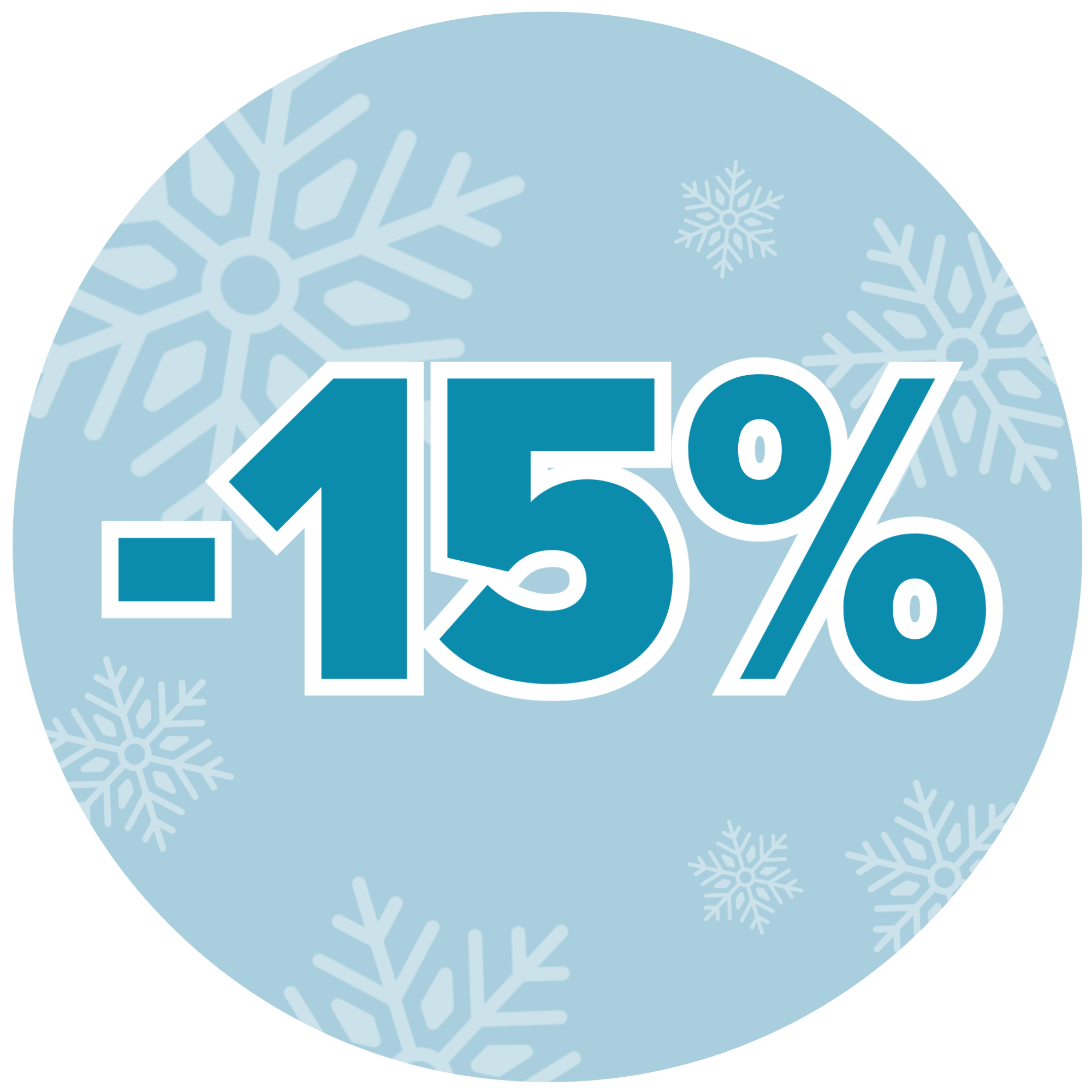 Prisbombe Vintersalg Lys 15