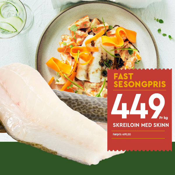 Coop Mega Skreiloin Med Skinn U13