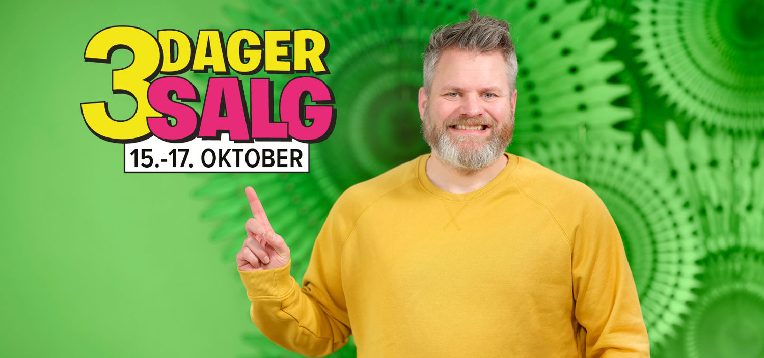 3 Dager Salg Oktober Tb Mann