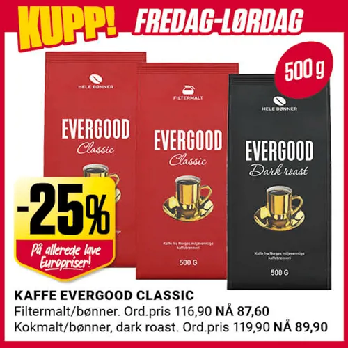 Europris Evergood Fre Lør U19