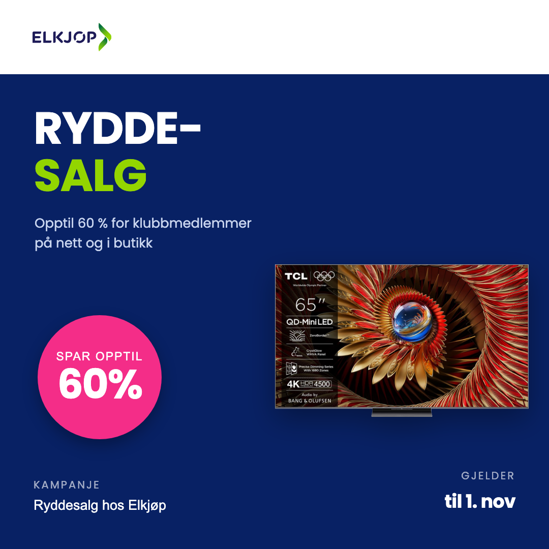Elkjop Ryddesalg 60