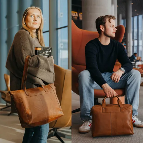 Bagorama Handelensdager Pc Tote Skinn