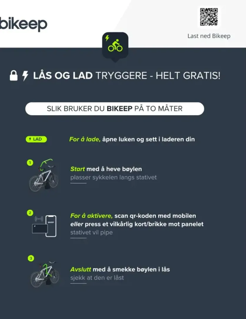 Brukerveiledning Bikeep