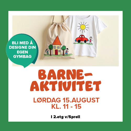 Barneaktivitet Gymbag 500X500