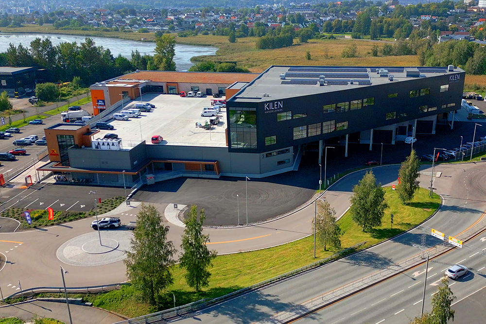 Kilen Handelspark Dronebilde2