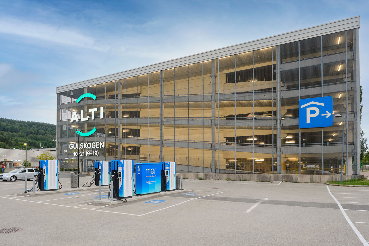 Gulskogen Parkering Parkeringshus