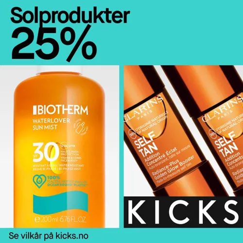 KICKS 25% Solprodukter 14.5 3.6