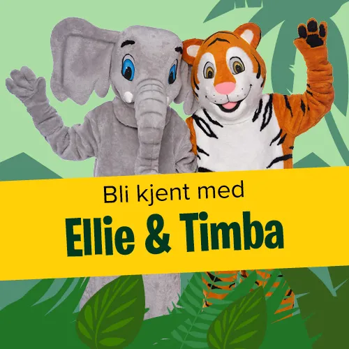 Ellie Timba Bli Kjentmed Alti Maskoter