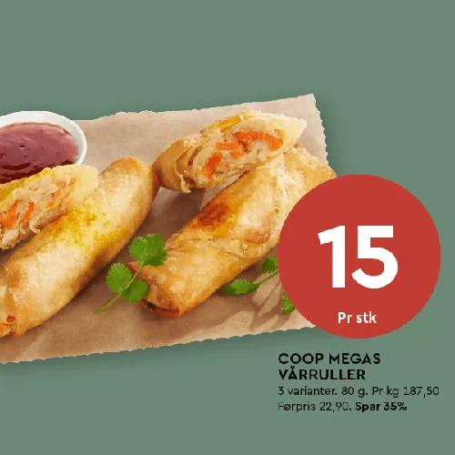 Coop Mega Vårruller U3