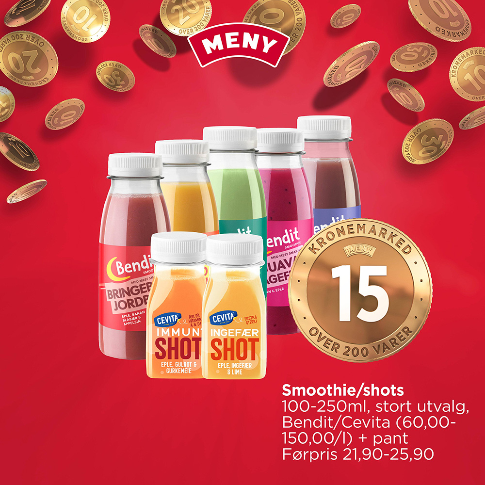 Meny Smoothie Og Juice U44