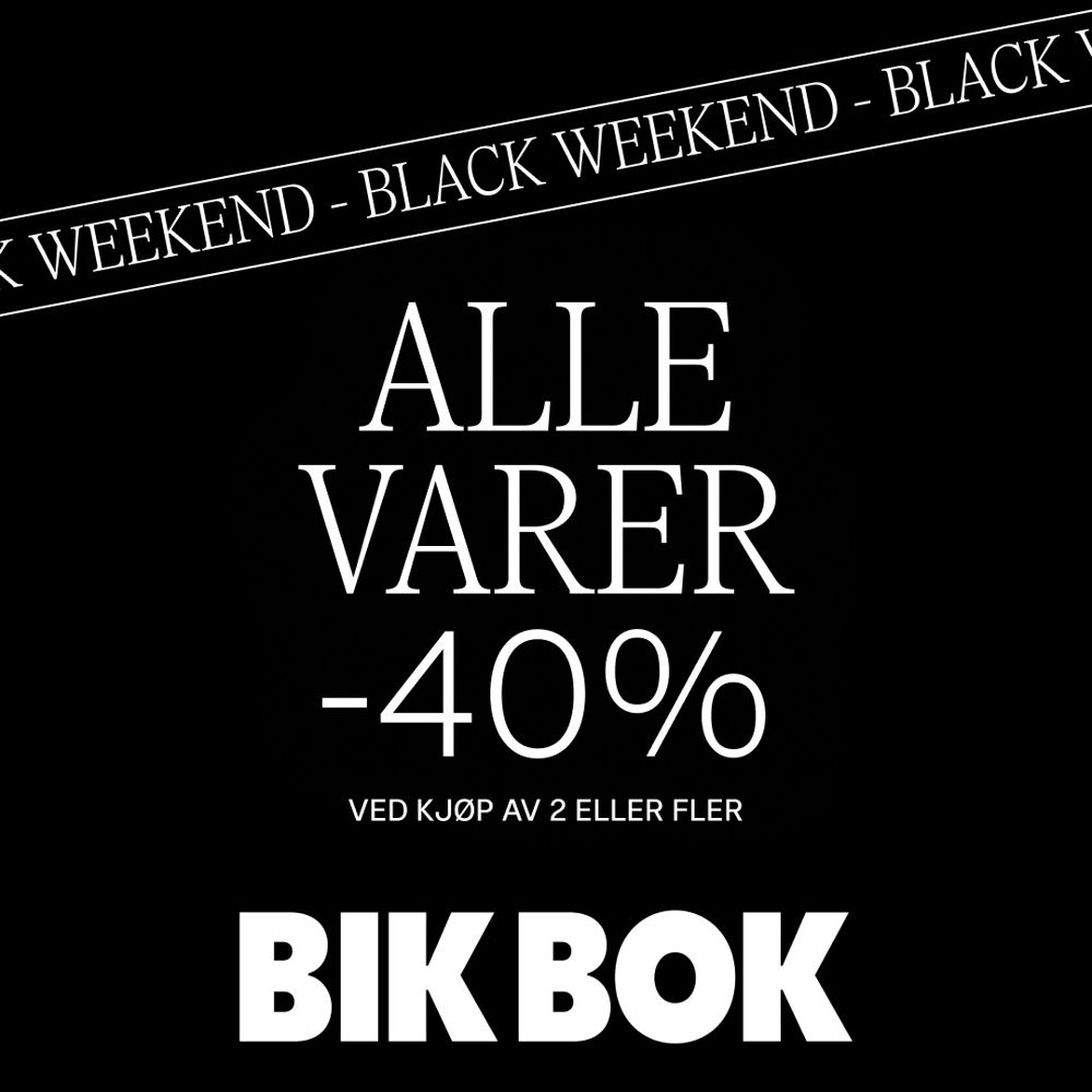 Bik Bok 40% Alle Varer 26.11 1.12