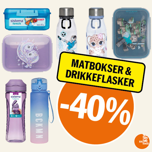 ARK 40% Matbokser Og Drikkeflasker 1. 13.Juni