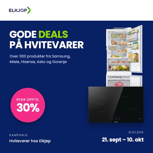 Elkjop Hvitevarer 30