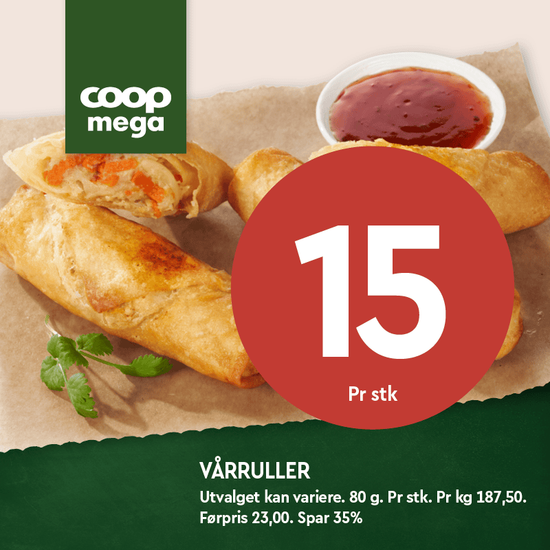 Coop Mega Vårruller U42