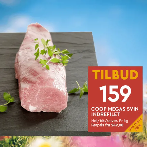Coop Mega Svin Indrefilet U35