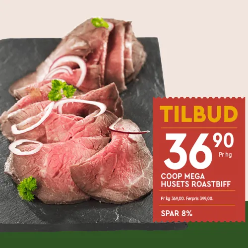Coop Mega Roastbiff U44