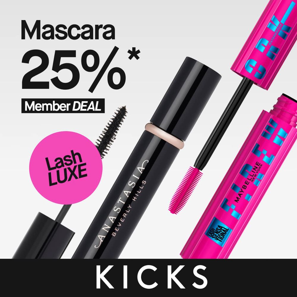 KICKS 25% Mascara 28.1 10.2