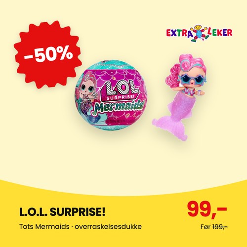 Extraleker Lol Tots Mermaids 50