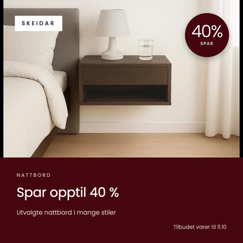 Skeidar Nattbord 40