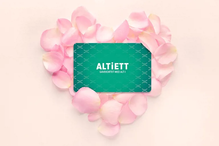 Altiett Roseblad Gavekort