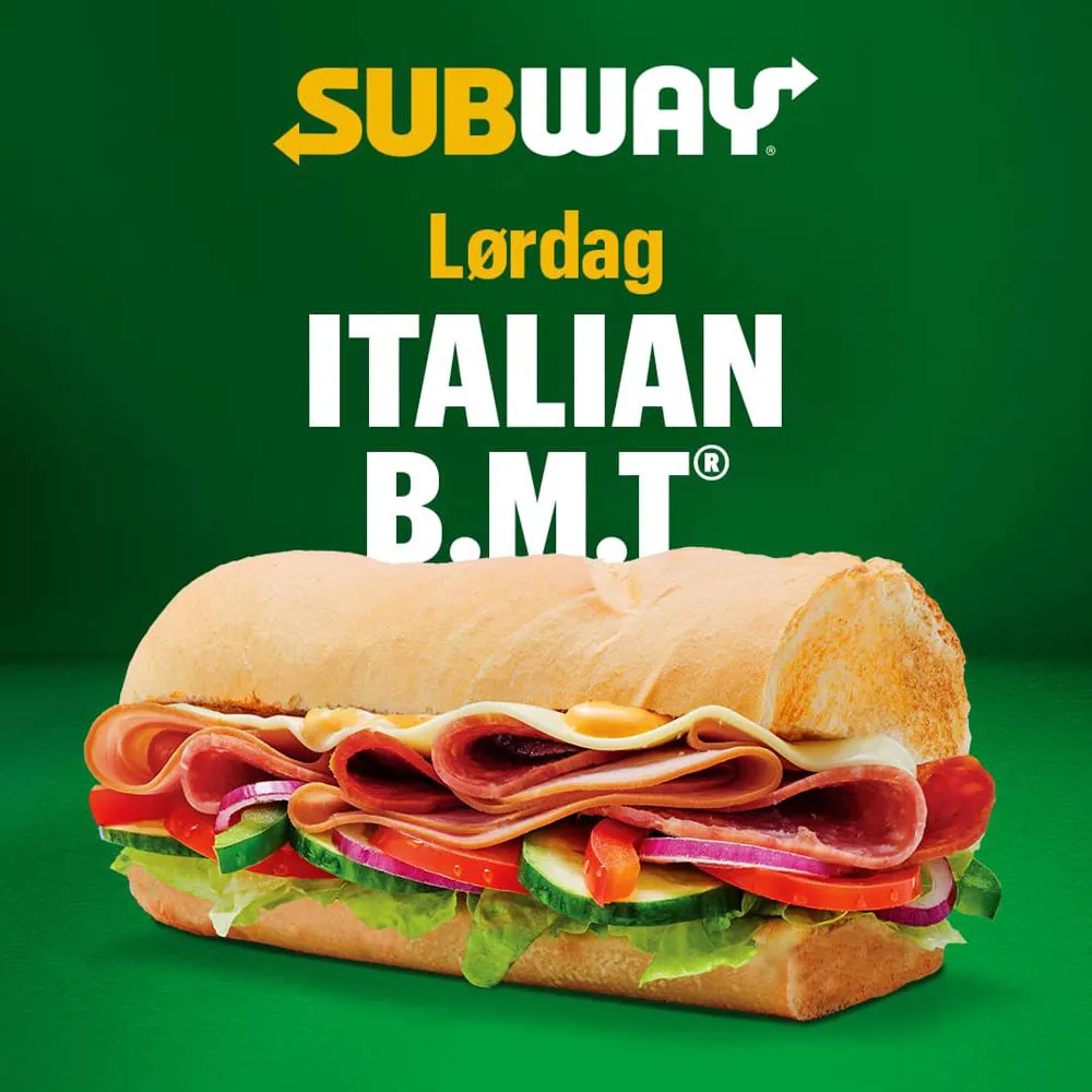 NO SOTD Carousel 7. Lørdag Italian BMT 1080X1080px