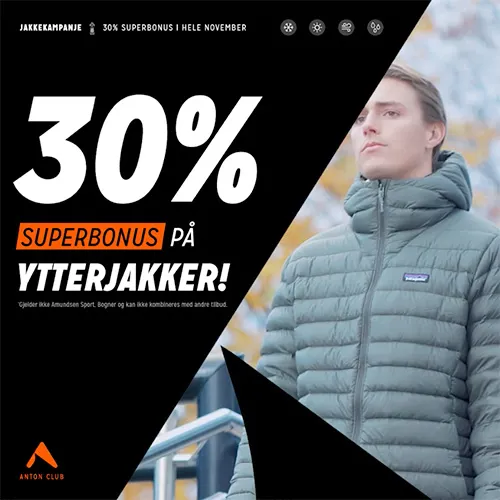 Anton Sport Jakkekampanje 2.Nov 2.Des