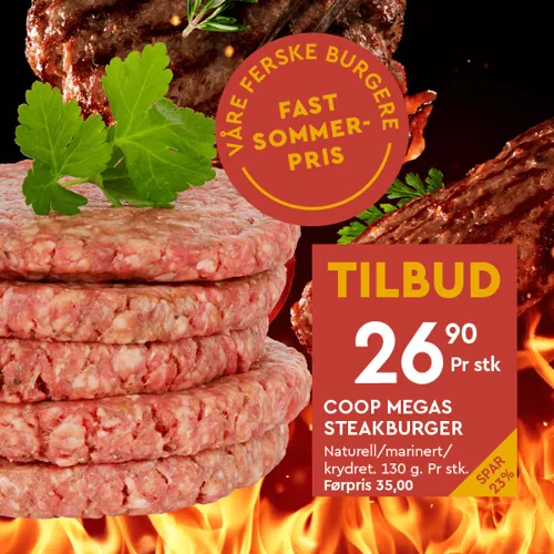 Coop Mega CM Steakburgere U27