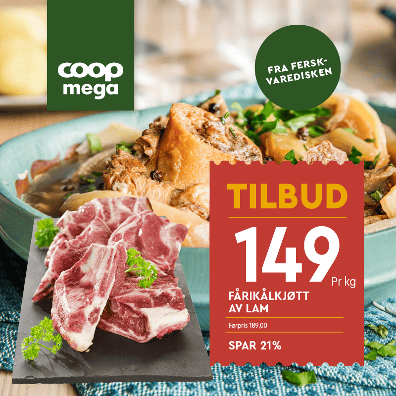 Coop Mega Fårikål Lam U39