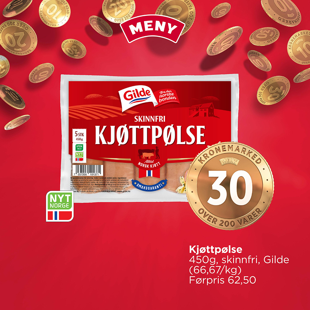 Meny Kjøttpølse U44