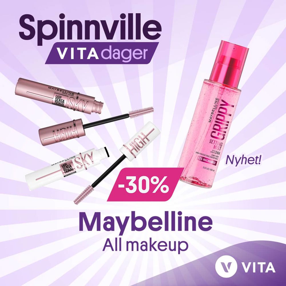Vita 30% Maybelline U38 39