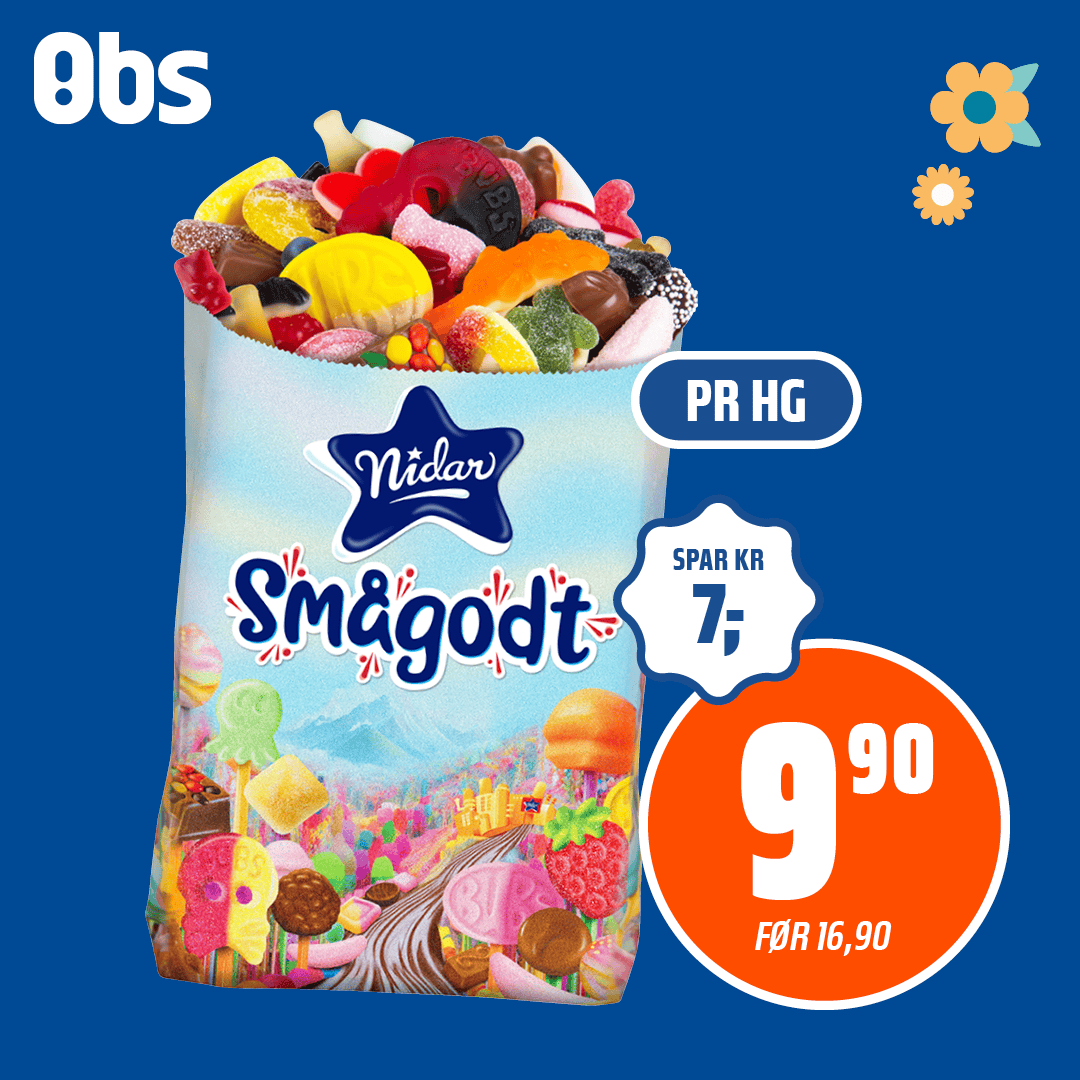 Obs Smågodt 20. 25.Juli