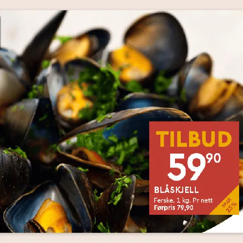 Coop Mega Blåskjell U28
