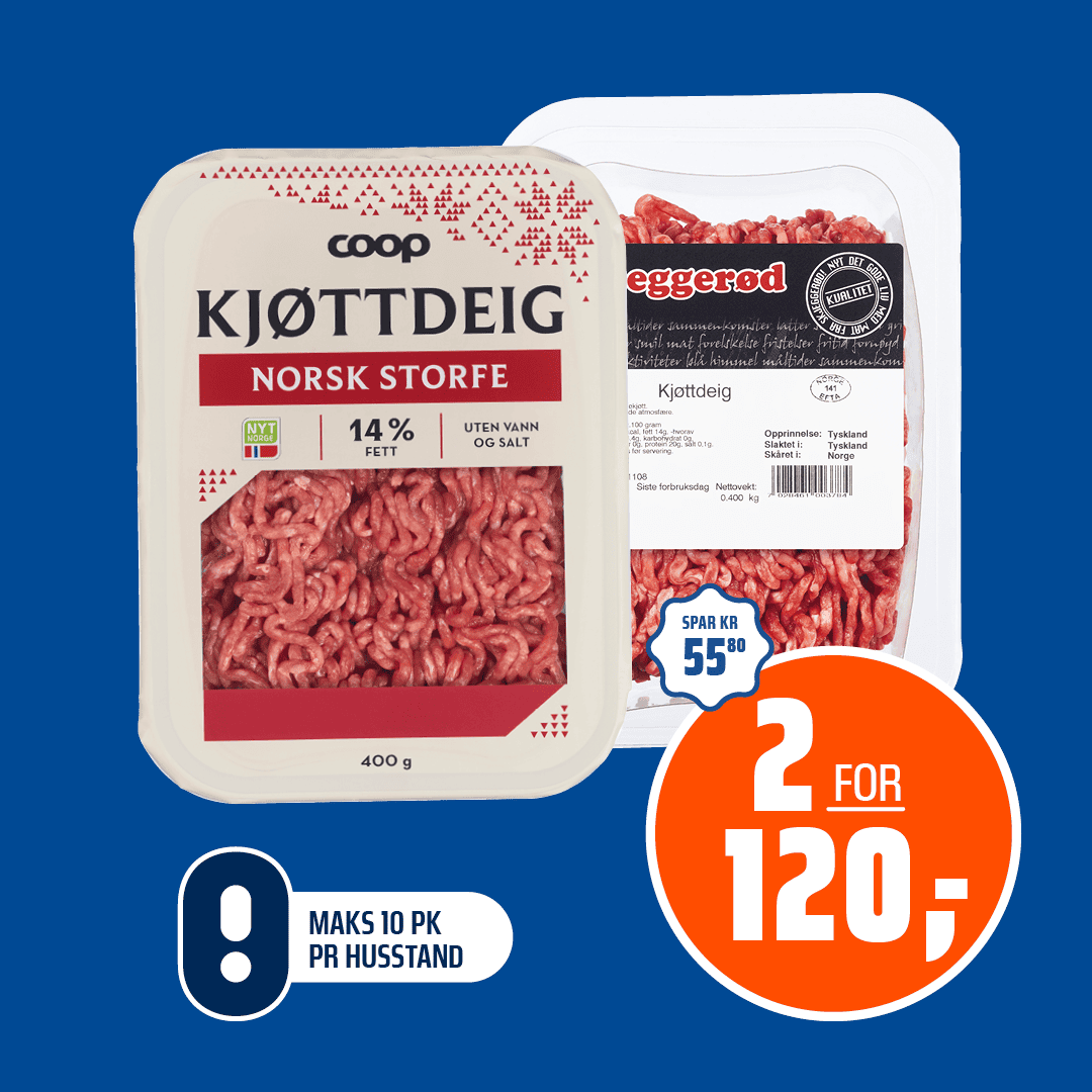 Obs Kjøttdeig U36