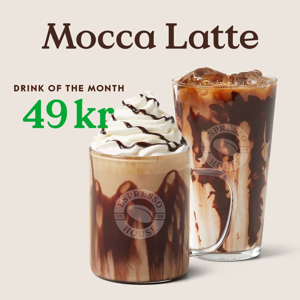 Espresso House Drink Of The Month September