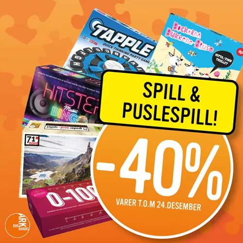ARK 40% Spill Og Puslespill 12.11 24.12