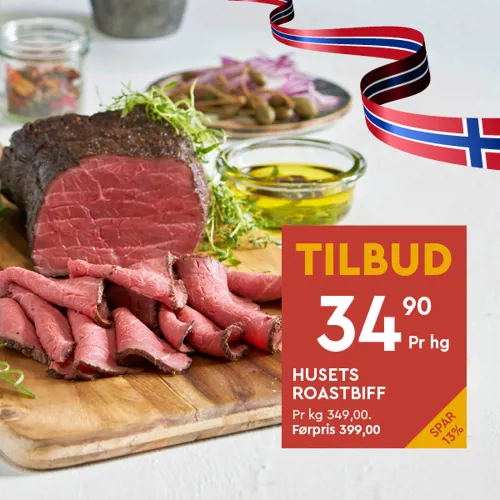 Coop Mega Husets Roastbiff U20