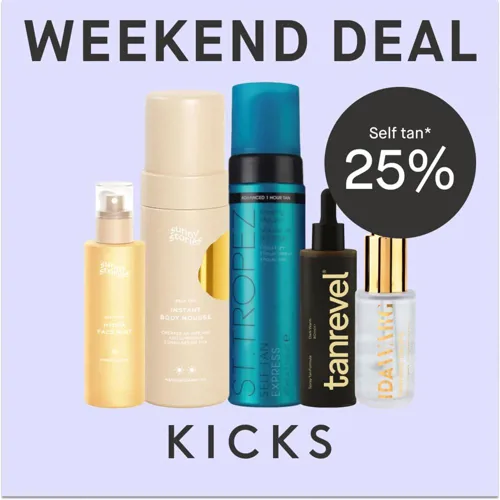 KICKS Weekend Deal Self Tan 5.9 8.9