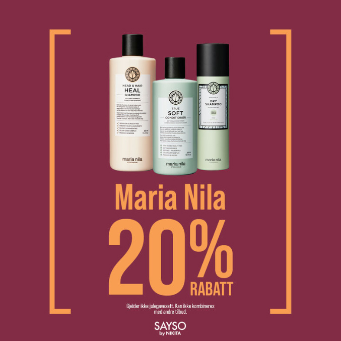 Nikita Maria Og Nina 20% Nov