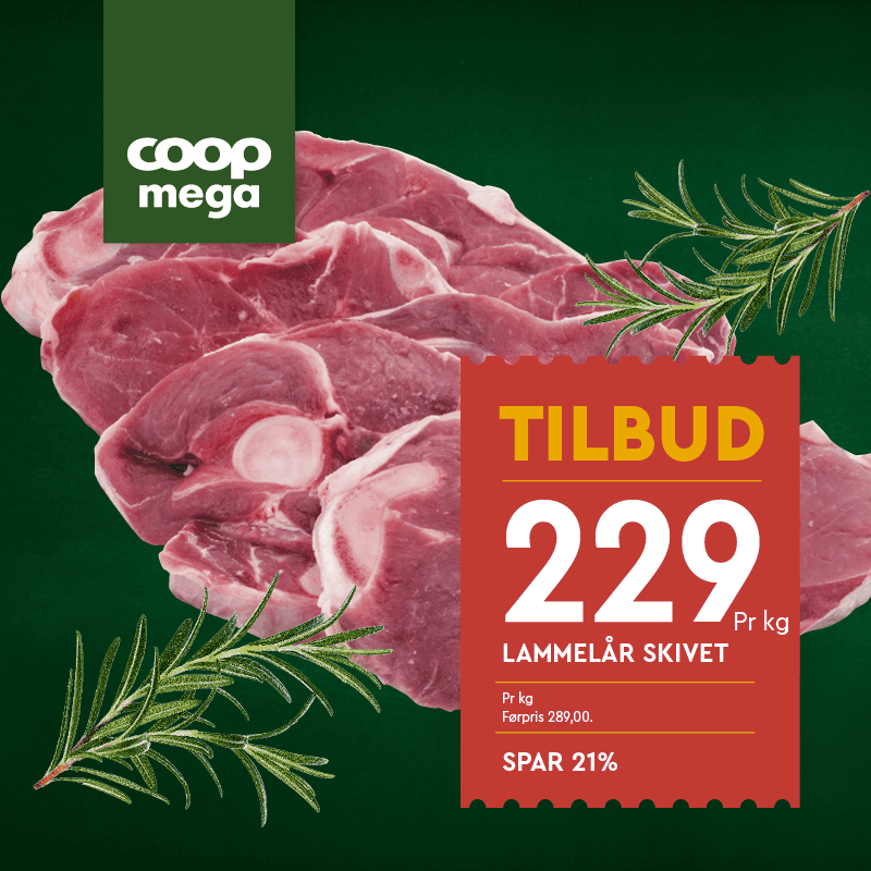 Coop Mega Lammelår U38